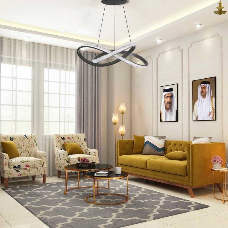 Curved  Chandelier HL-MD9072 - Image