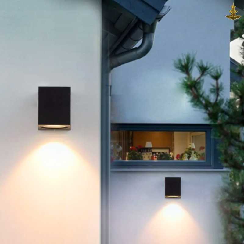 CubeGlow Outdoor Wall Light - Image